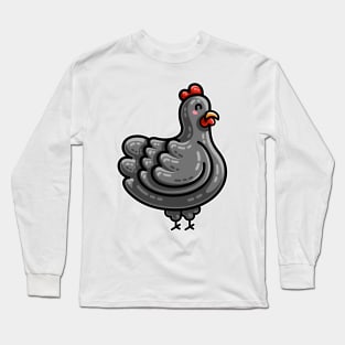 Kawaii Cute Chicken Long Sleeve T-Shirt